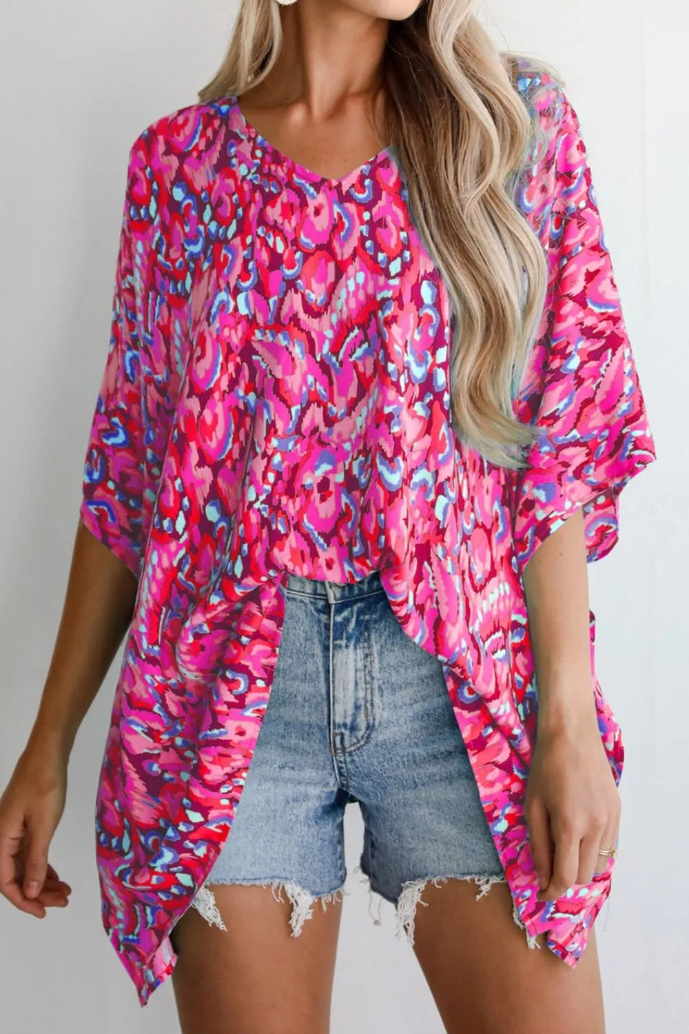 Sophia Flutter Sleeve Blouse Top