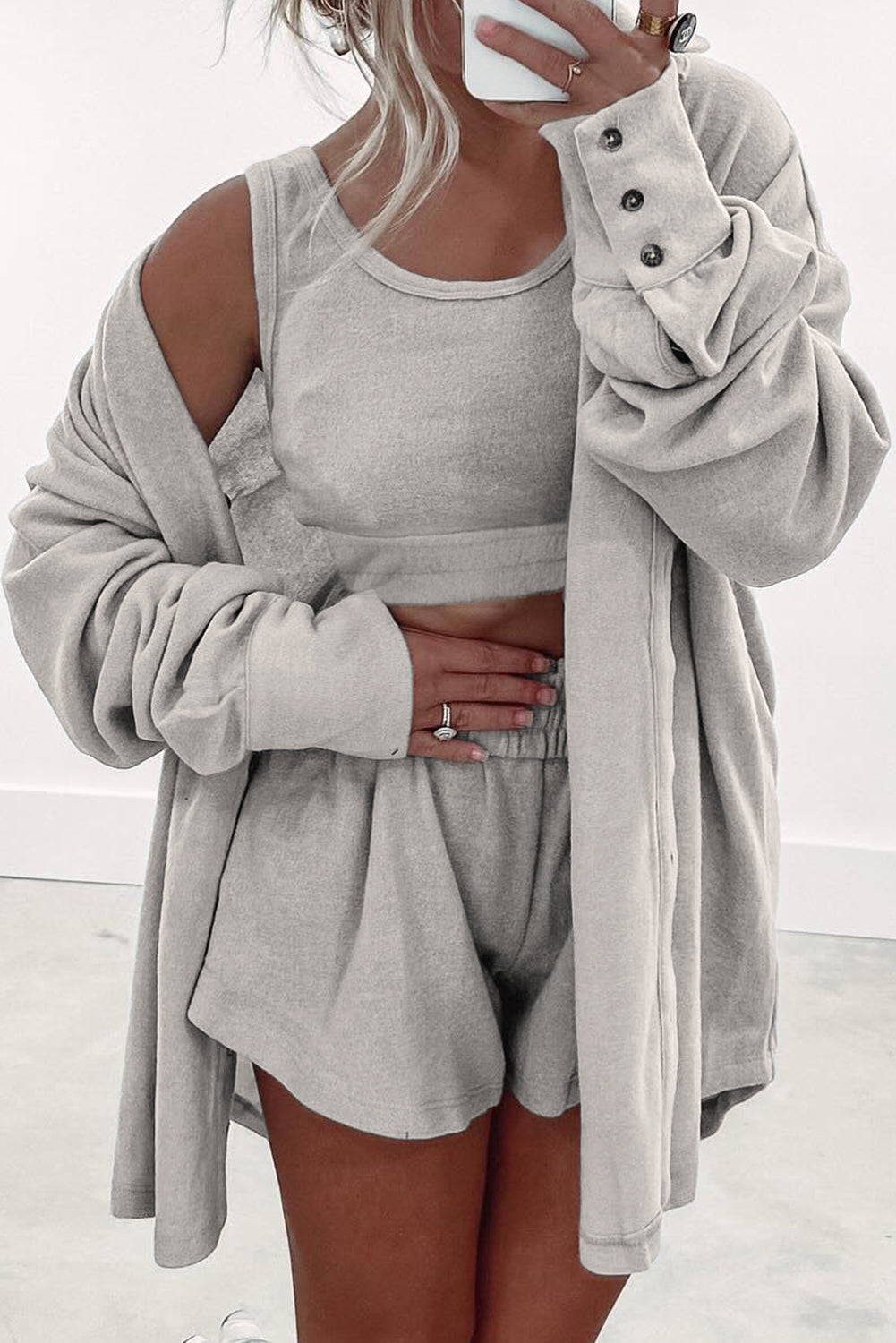 Lounge Luxe 3 Piece Pajama Set