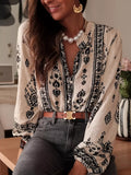 Elegant Grace Blouse Top