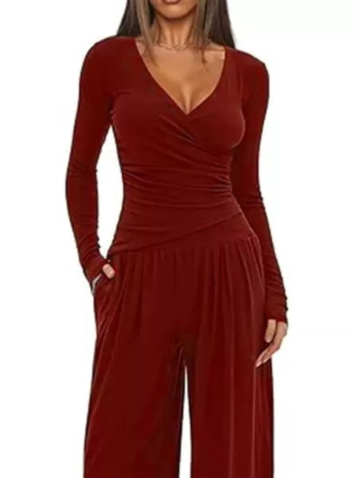 The Amara Lee Wide-Leg Lounge Set