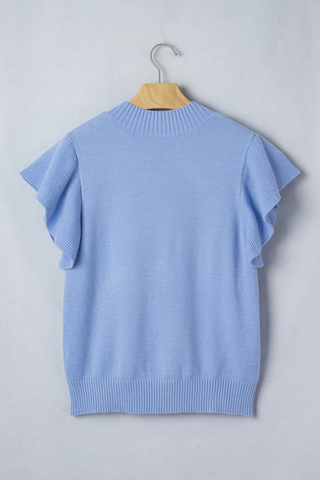 Sunshine Chic Ruffle Sweater- The Soft Chic Collection