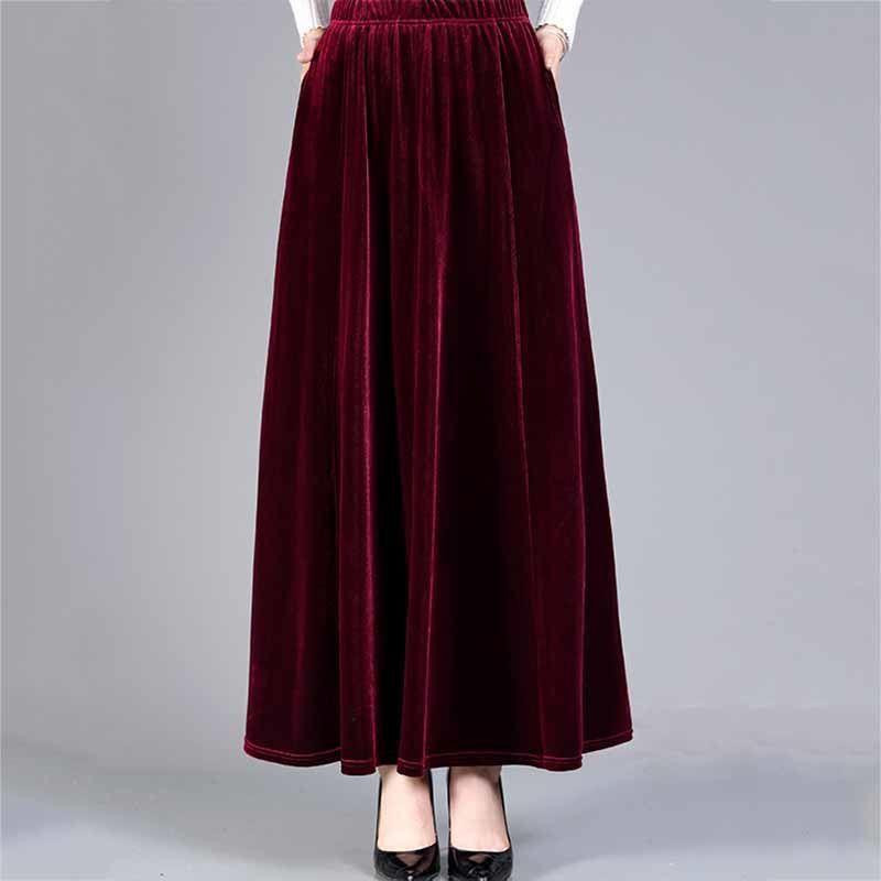 The Velvet Annie Maxi Skirt