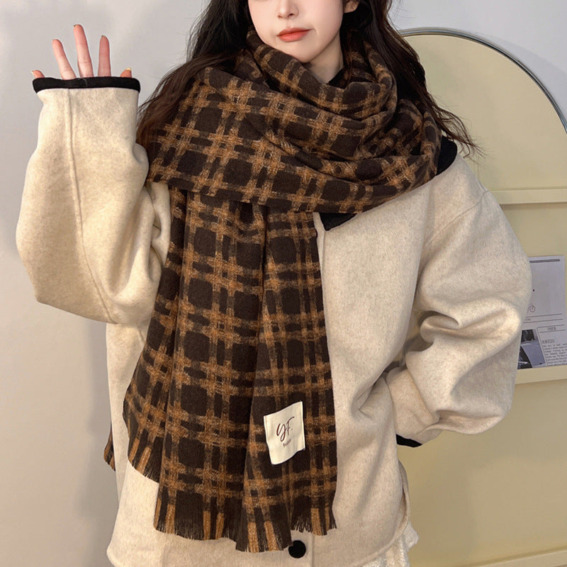 The Camilla Classic Plaid Scarf