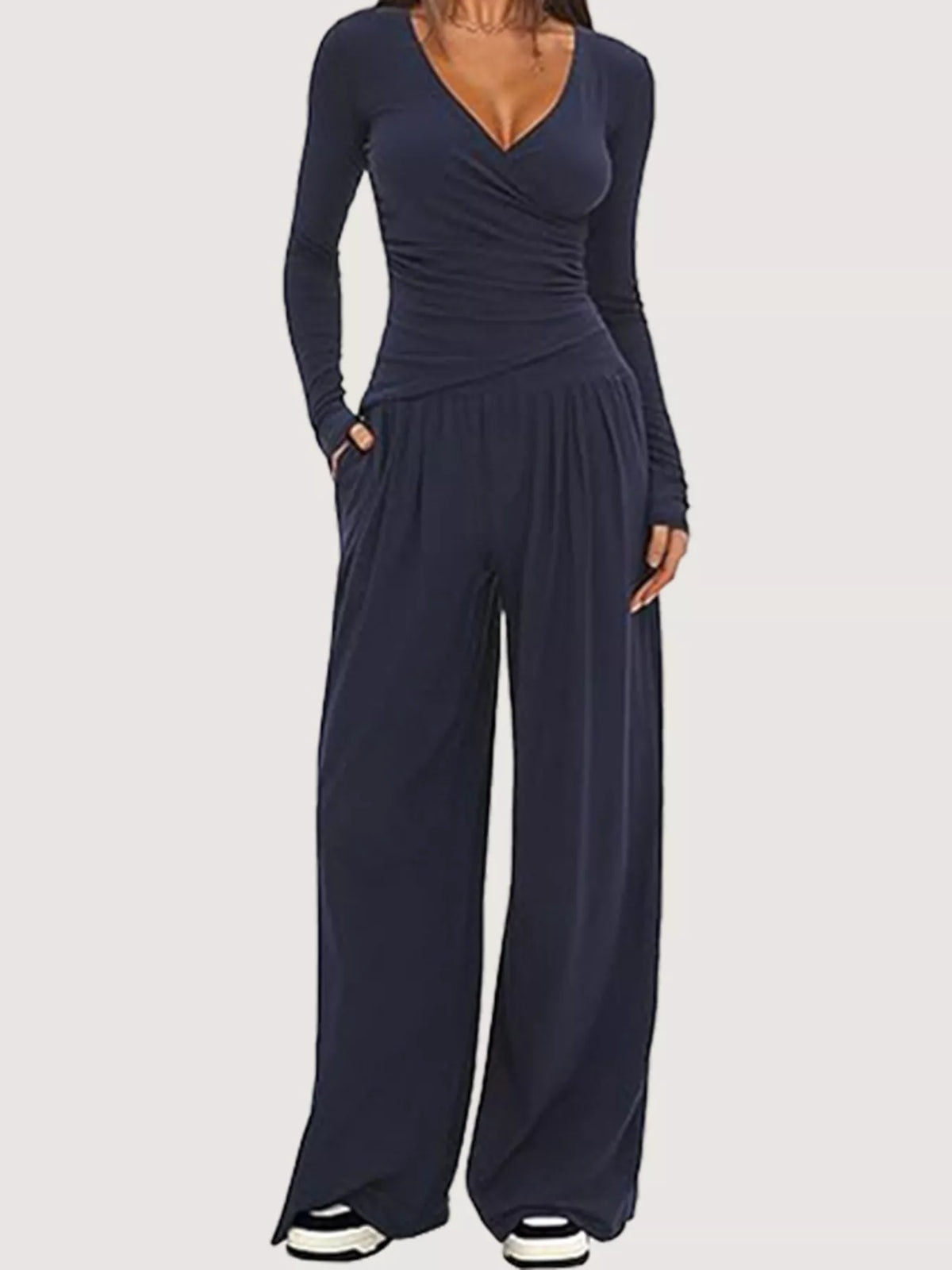 The Amara Lee Wide-Leg Lounge Set