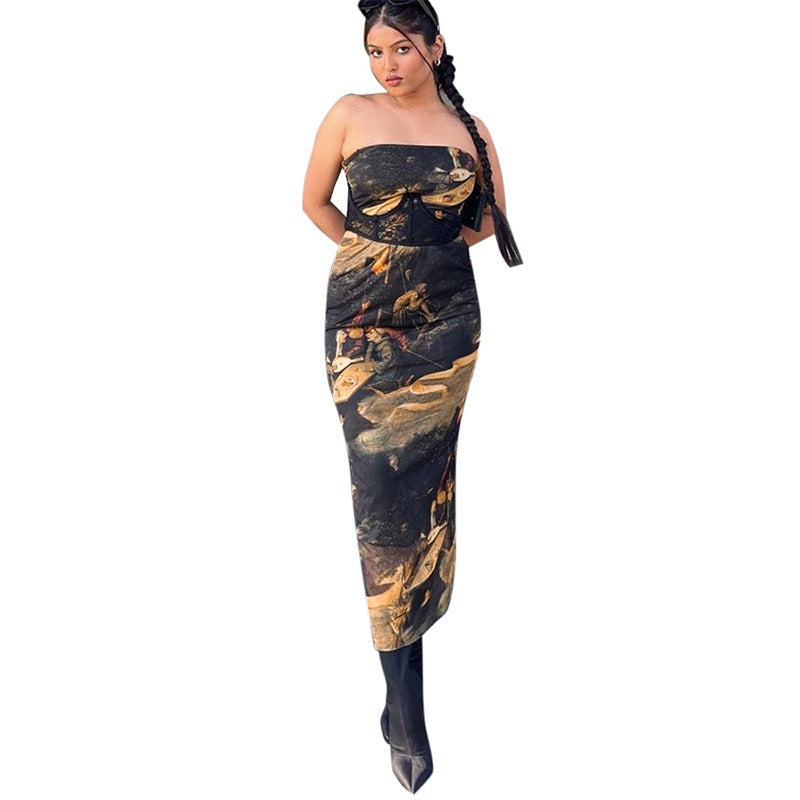 Riviera Sunset Ray Dress