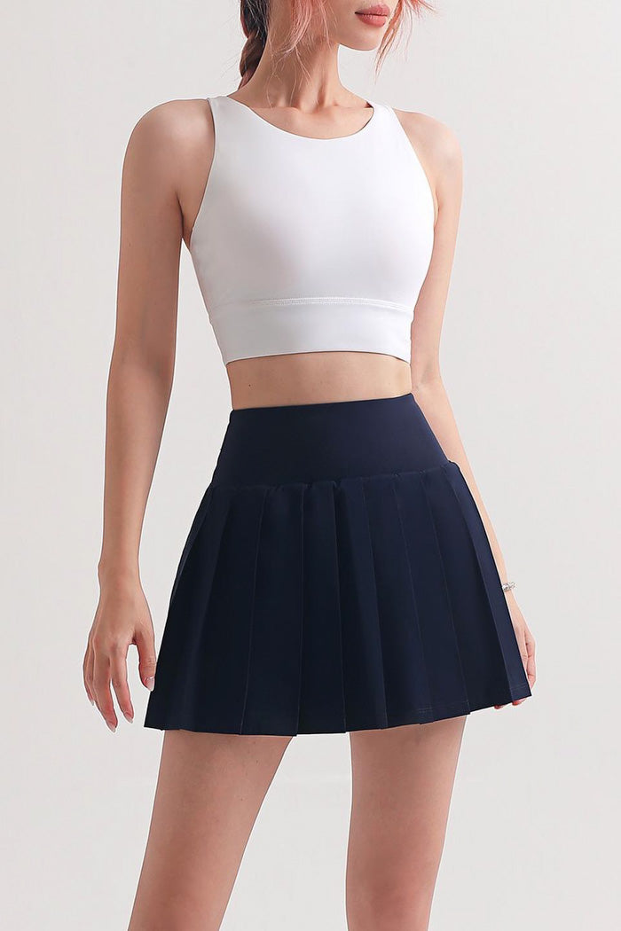 Elena Active Skirt — The Tennis Court Glow Collection