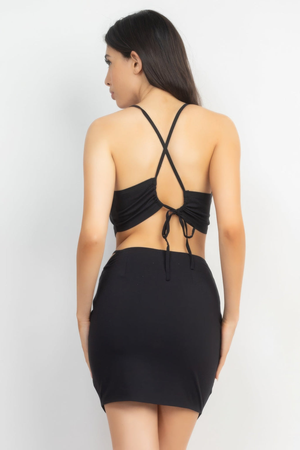 Grace Kelly Pleated Top & Skirts Set