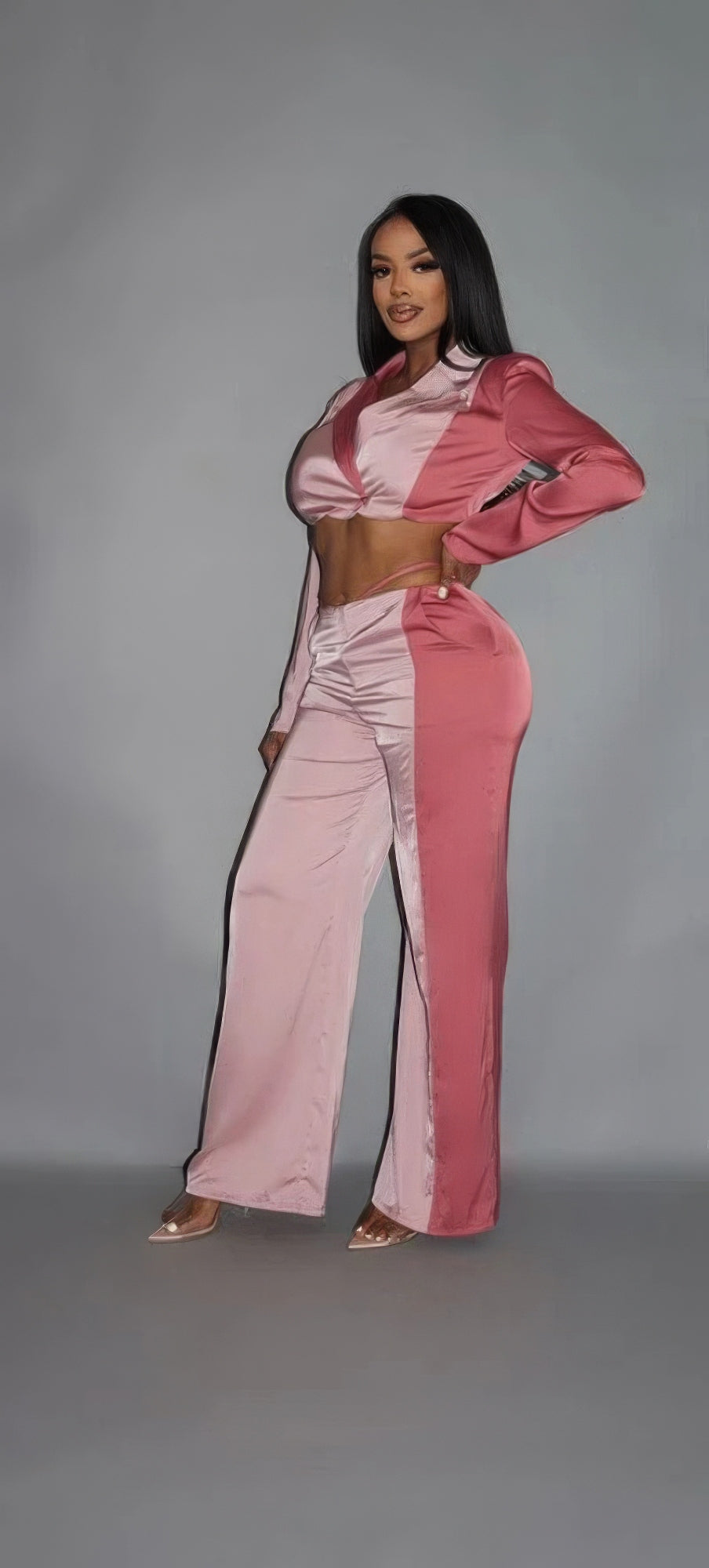 Moonlight Elegance Satin Set