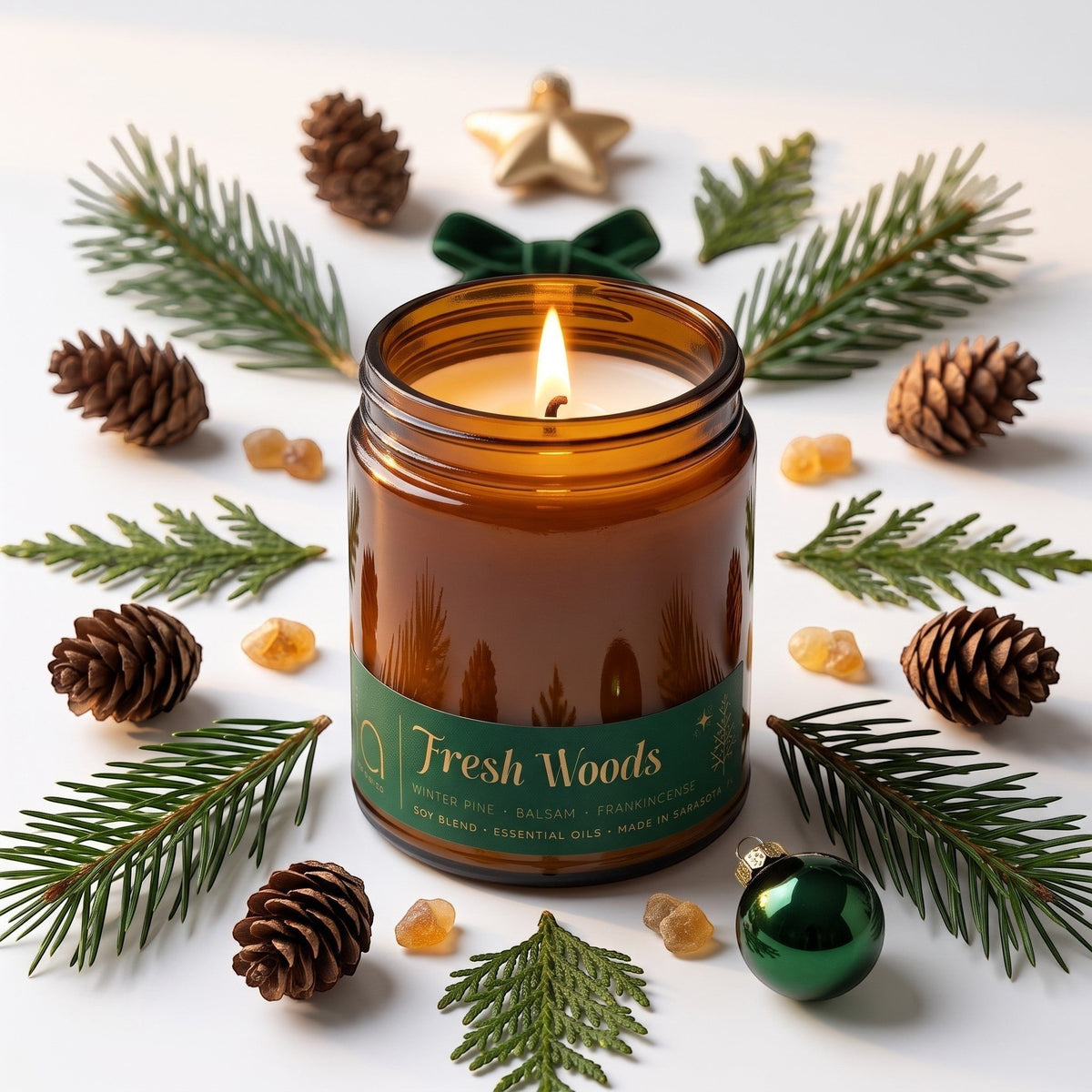 The Fresh Wood Candle