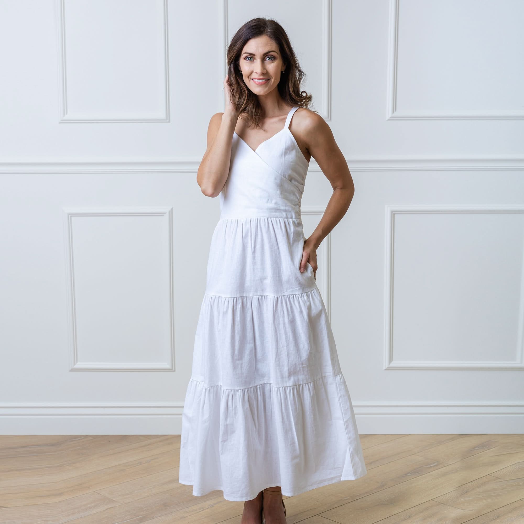 Mila Relaxed Organic Maxi Dress— The Effortless Earth Collection