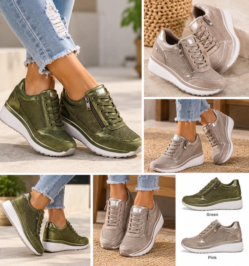 Sienna Comfort Wedge Sneaker