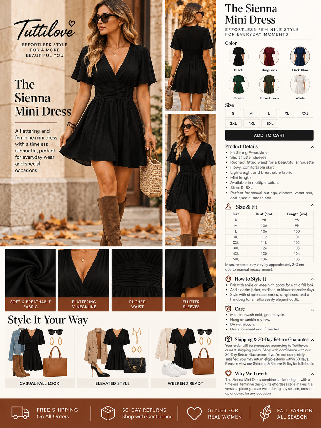 The Sienna Mini Dress