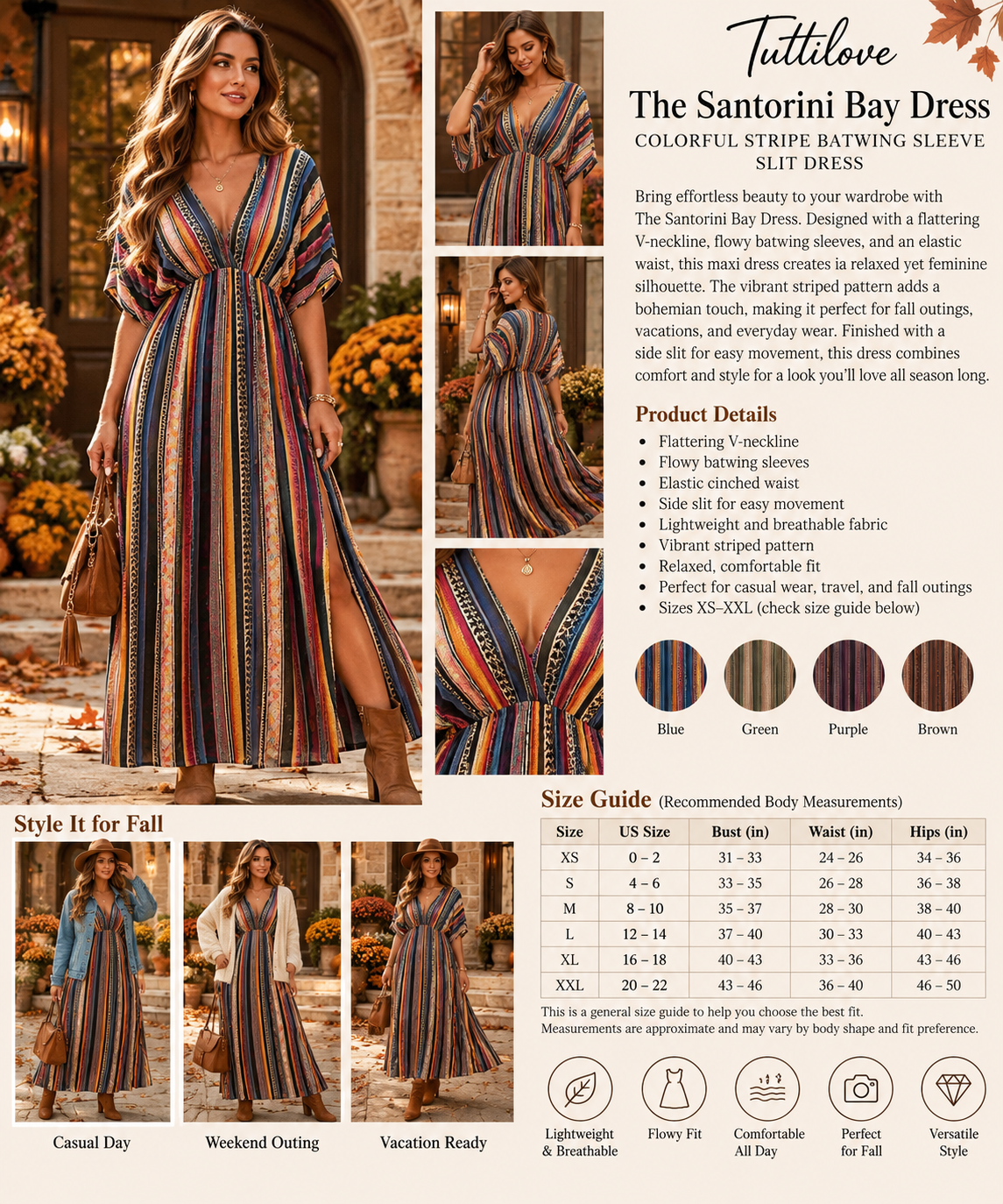The Santorini Bay Dress