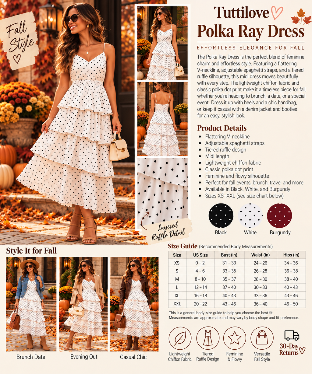 Polka Ray Dress