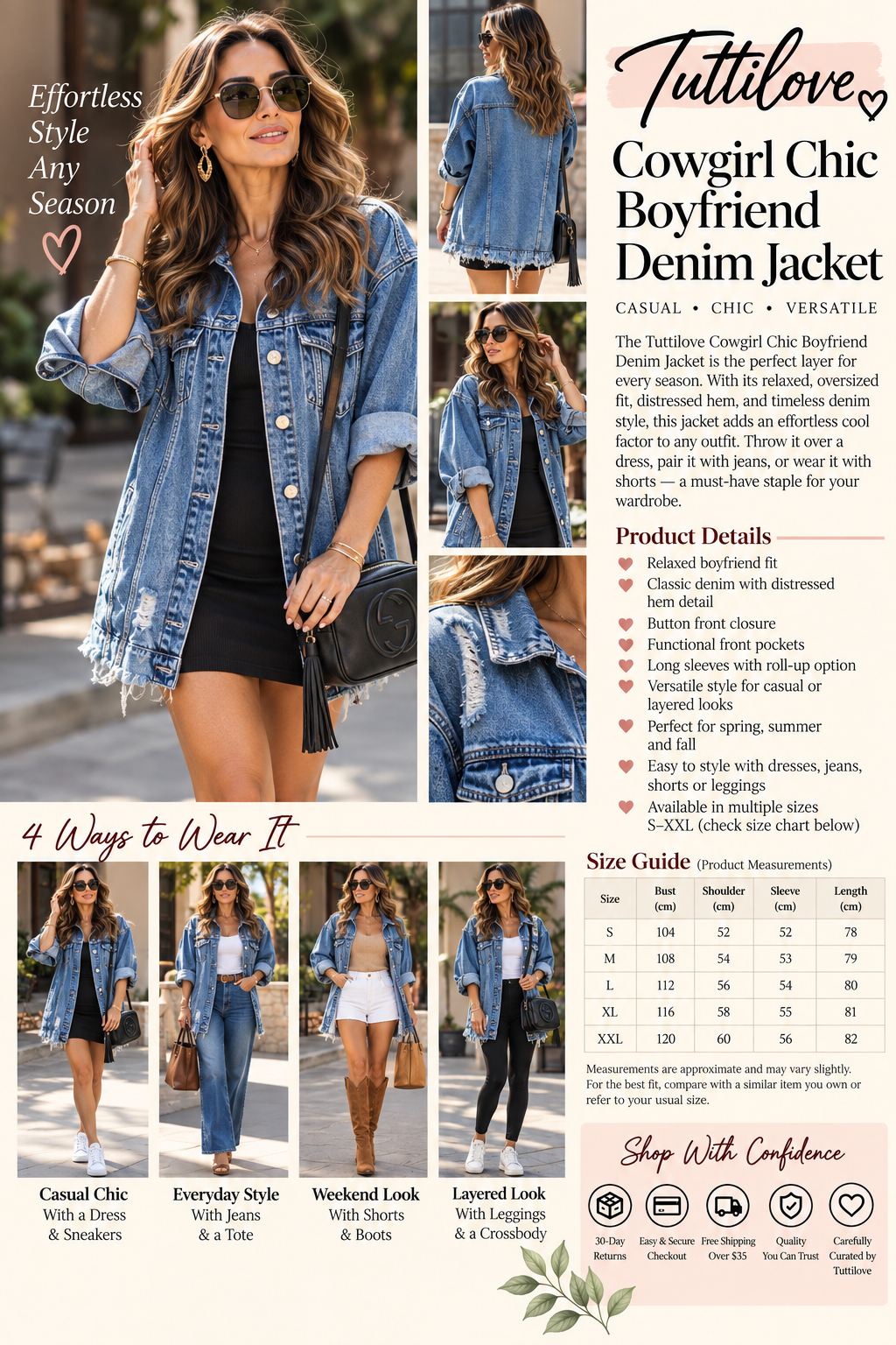 Cowgirl Chic Denim Jacket