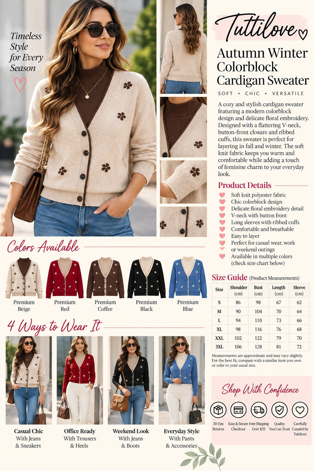 The Autumn Bloom Cardigan