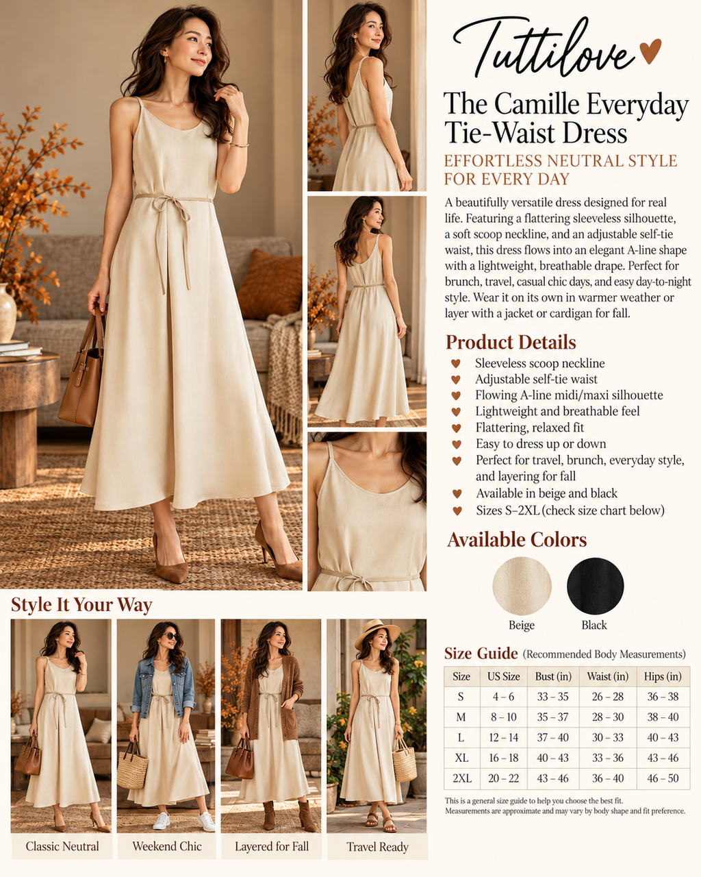 The Fiobela Tie-Waist Dress