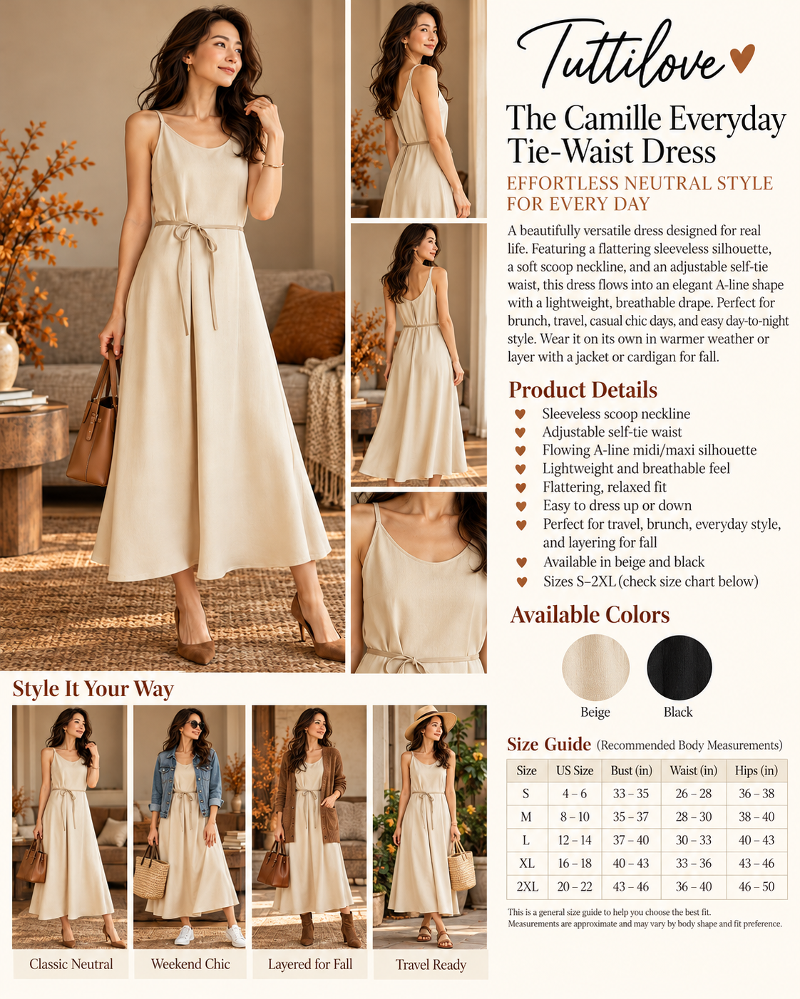 The Fiobela Tie-Waist Dress