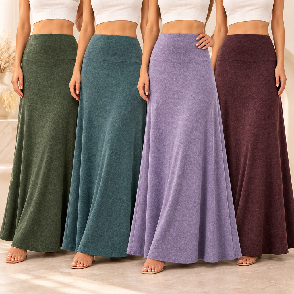 The Marie Joe Solid Skirt