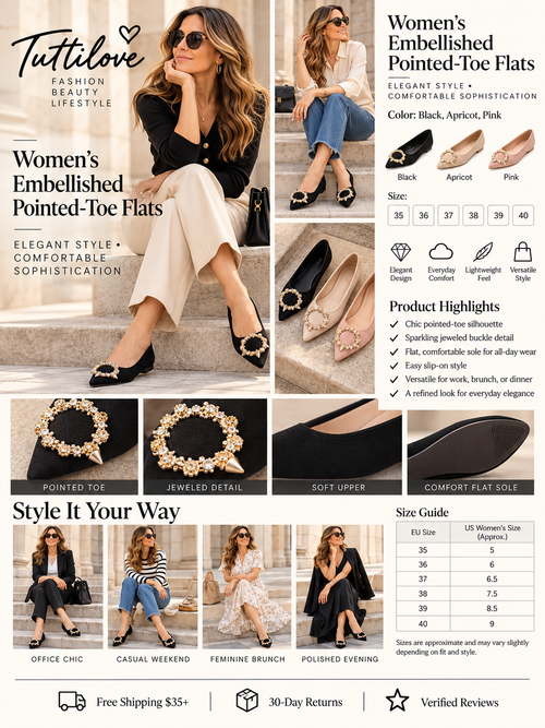 Aurelia Jewel Flats