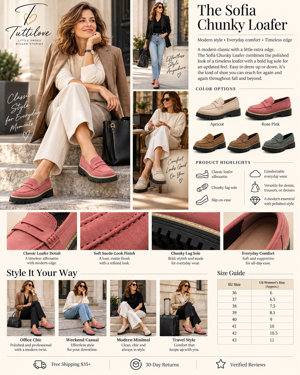 The Sofia Chunky Loafer