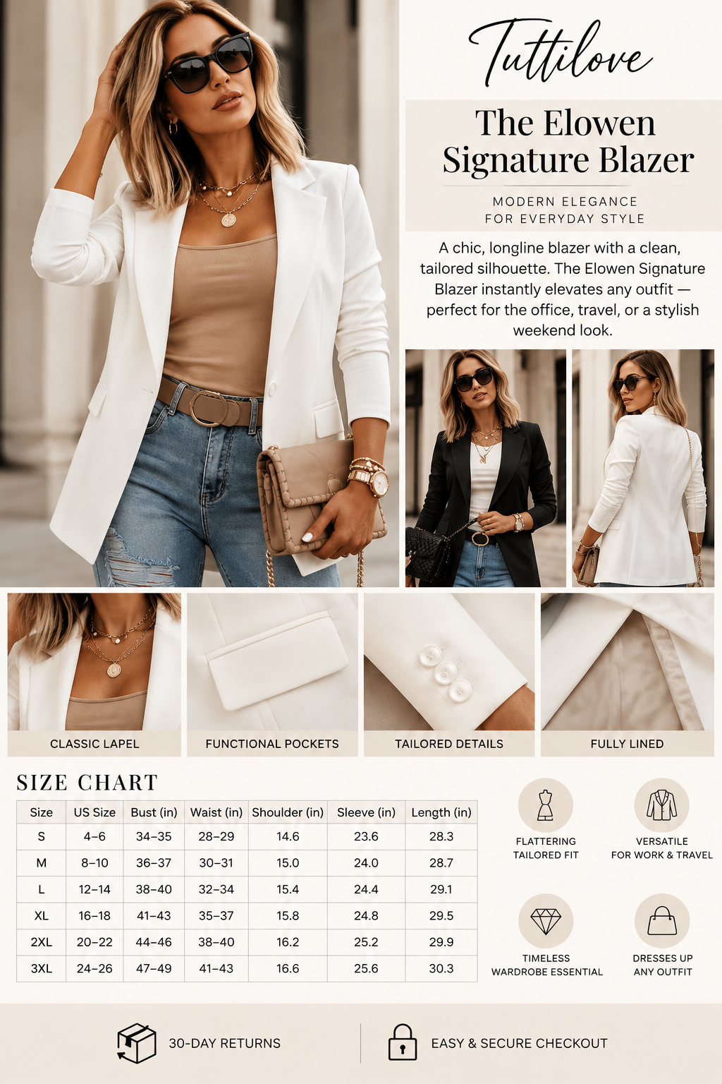 The Elowen Signature Blazer