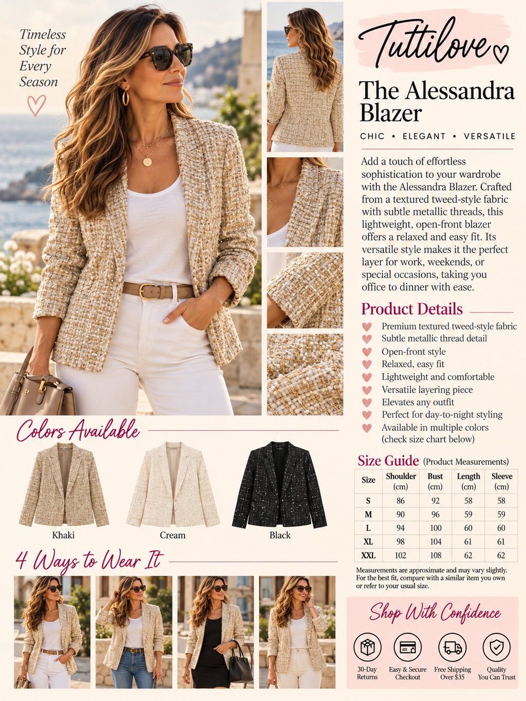 The Alessandra Blazer