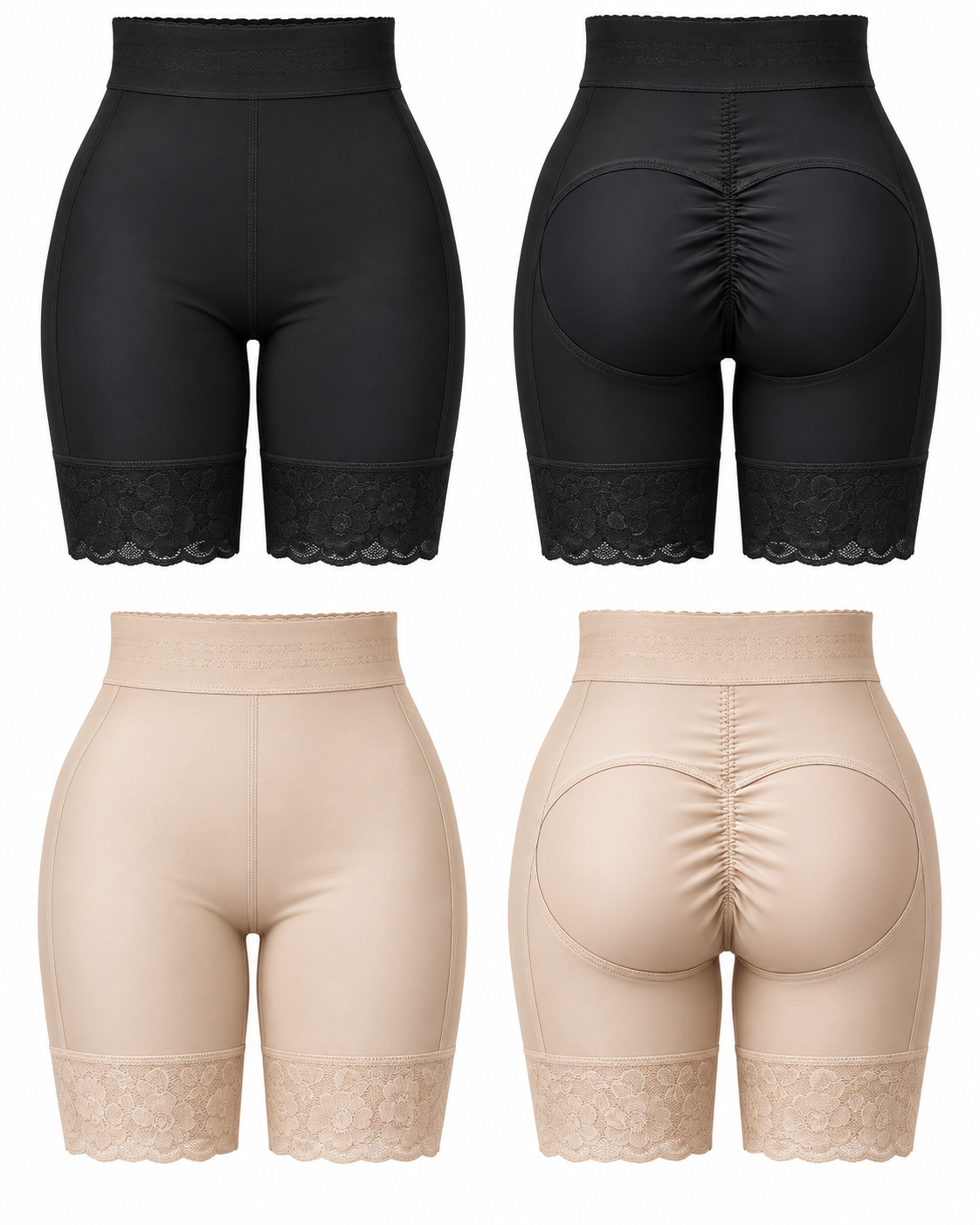 16-Inch Colombian Mid-Thigh Shaping Shorts