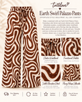 Earth Swirl Palazzo Pants