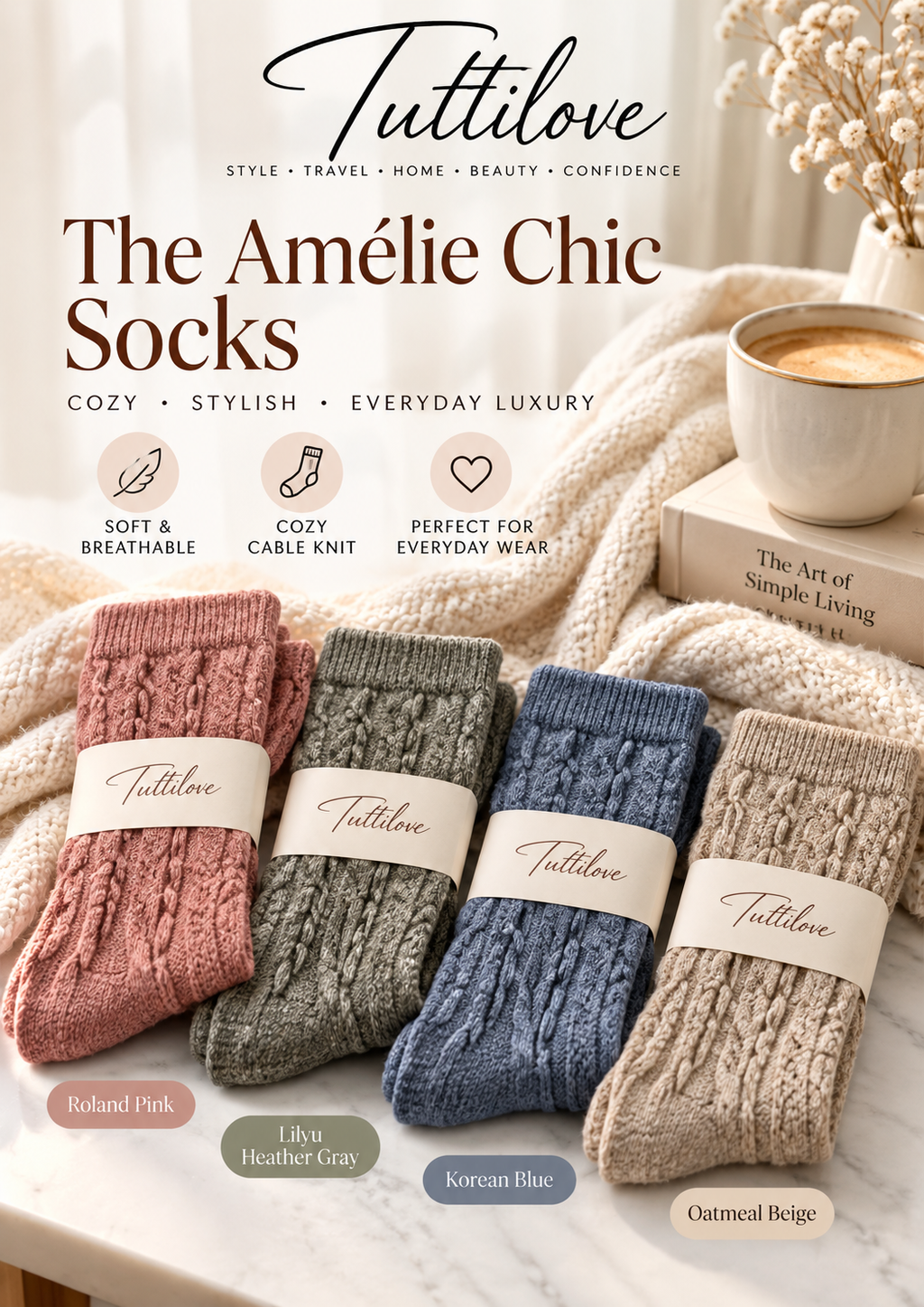 The Amélie Chic Fashion Socks