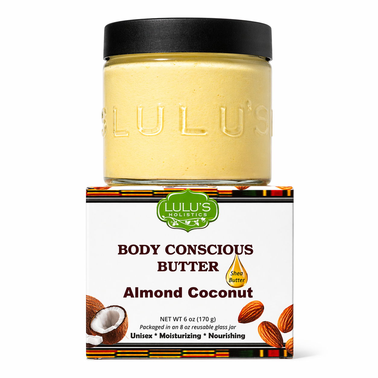 Original Almond Coconut Whipped Body Butter – Deep Moisture & Skin Comfort