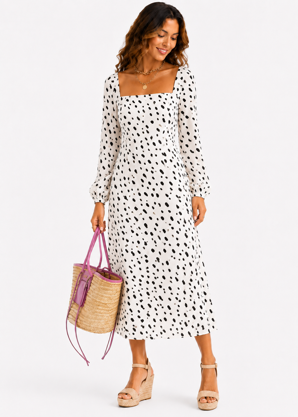 Safari Chic Dress-Leopard