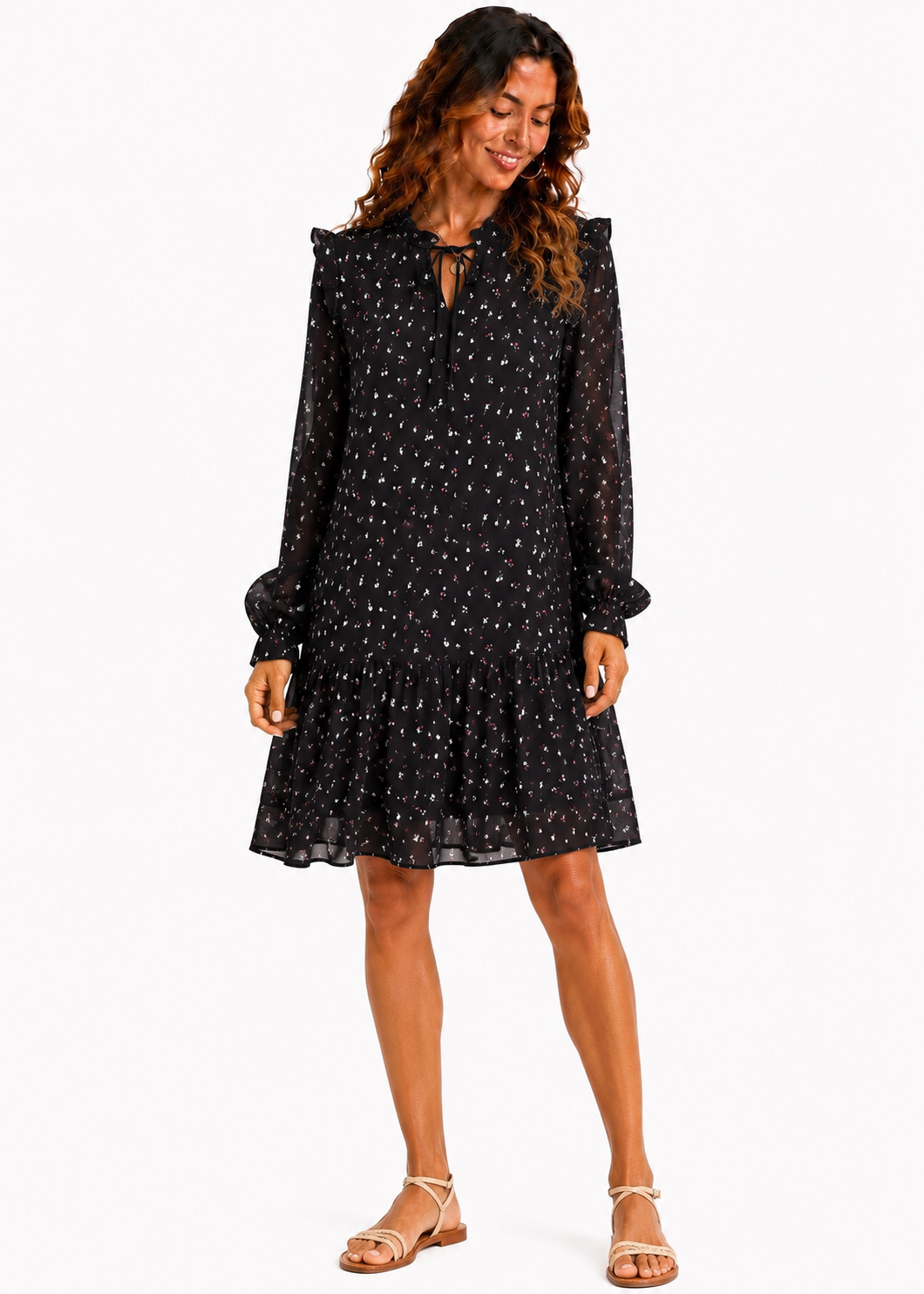 Garden Rose Chic Dress
