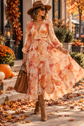 Bohemian Rose Chic Dress