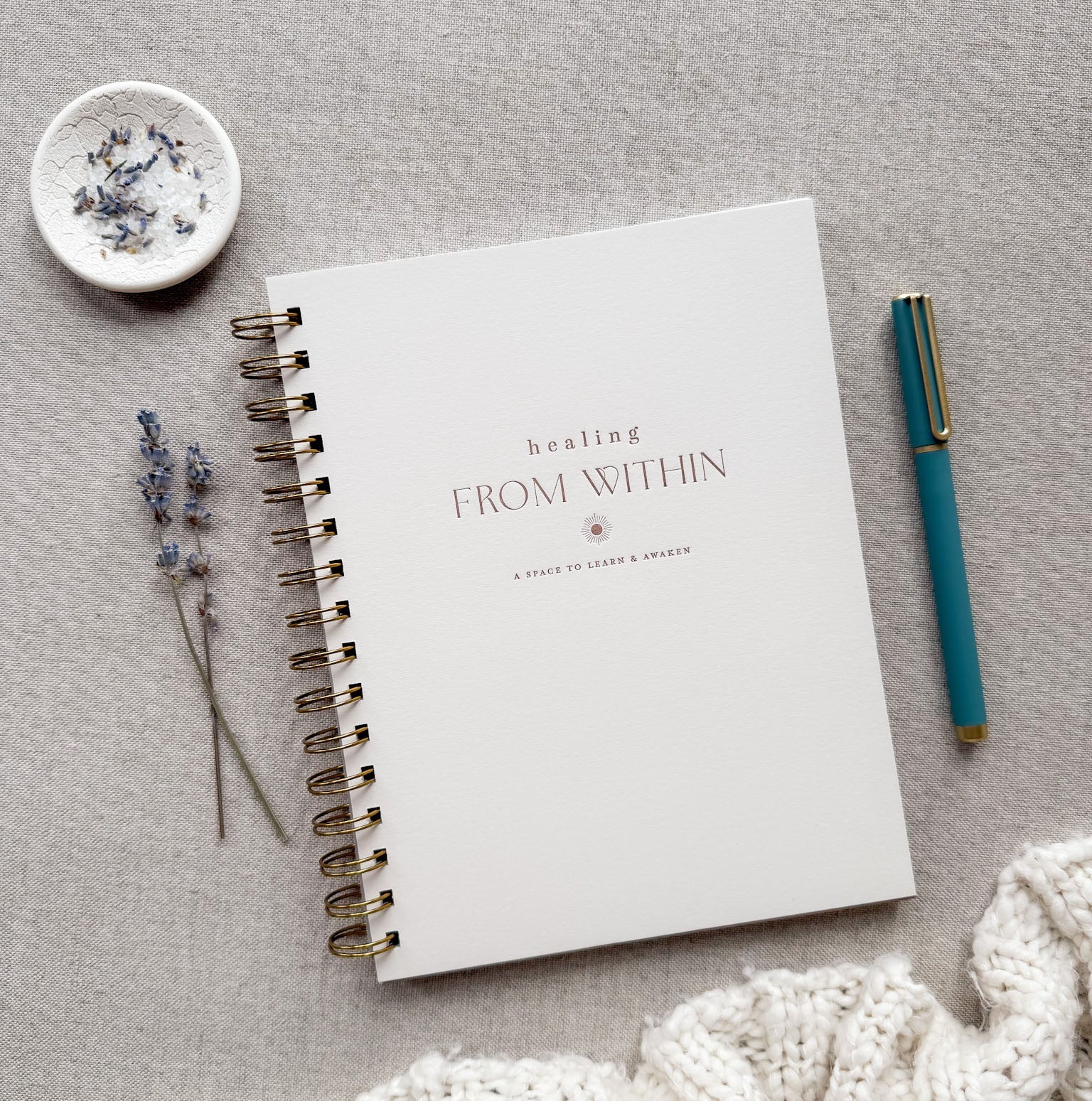 Healing From Within // Self-Transformation Journal