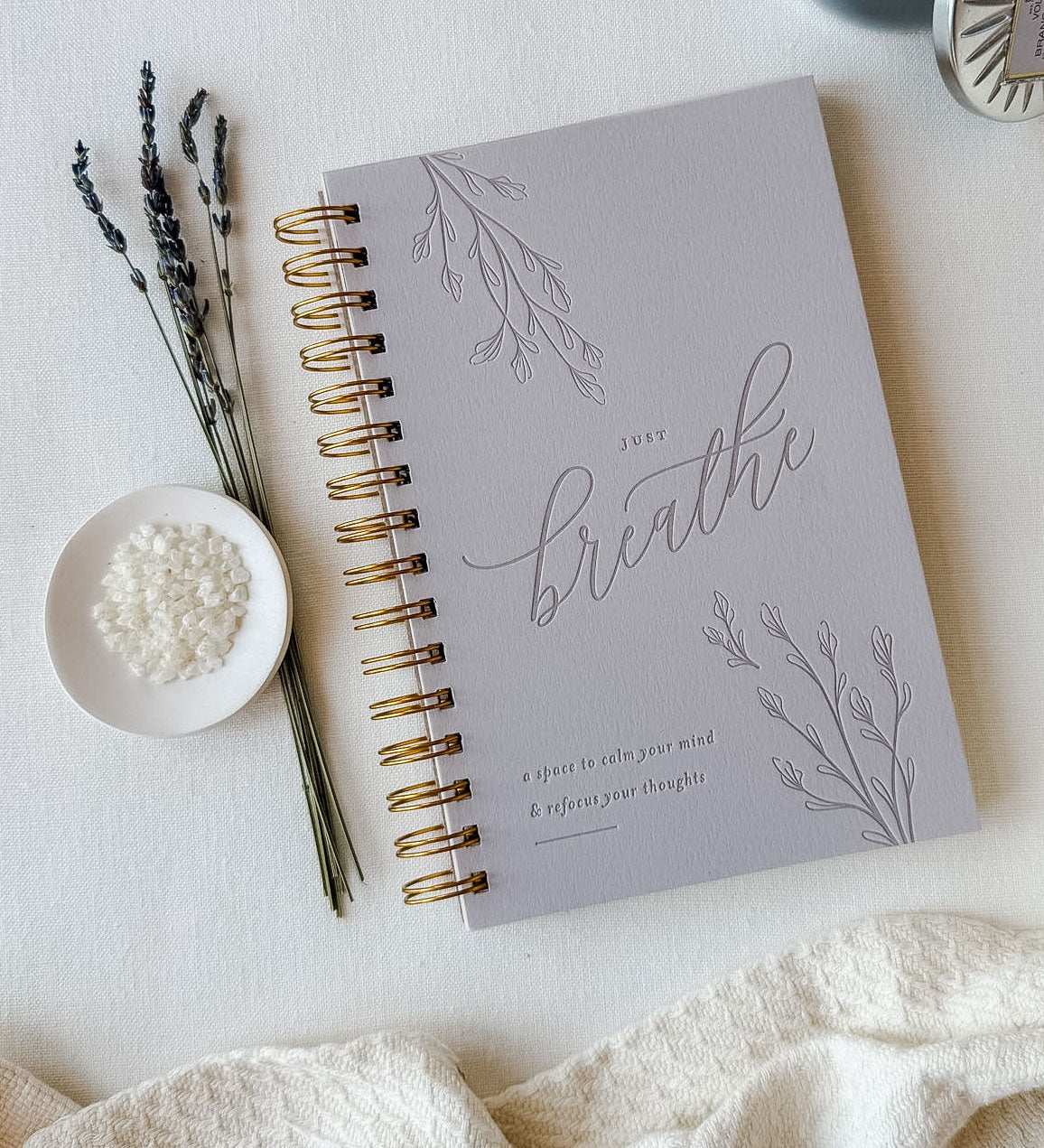 Just Breathe // Anxiety Journal