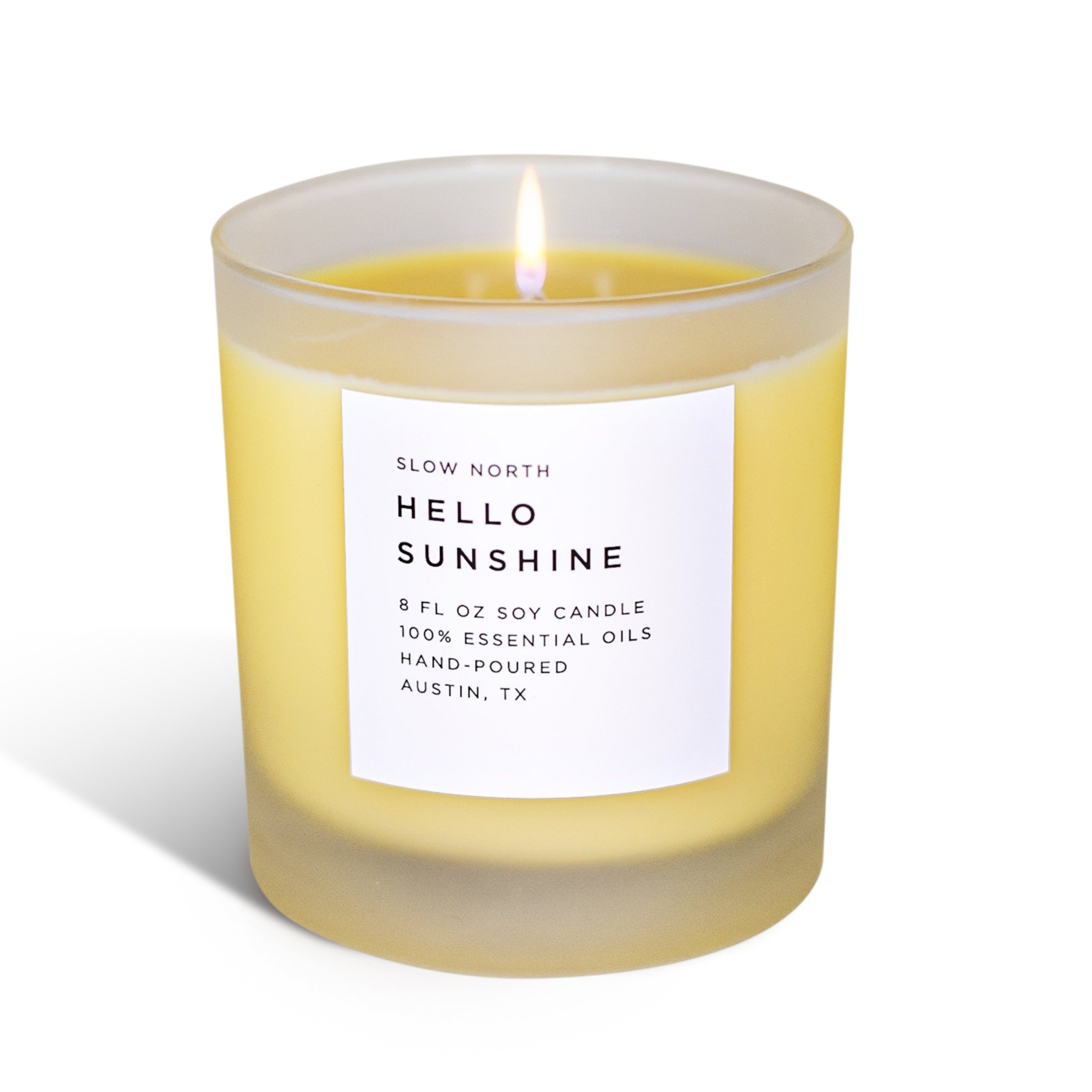 Hello Sunshine Girl - Signature Candle (Grapefruit + Geranium + Lime)- The Soft Girl Collection