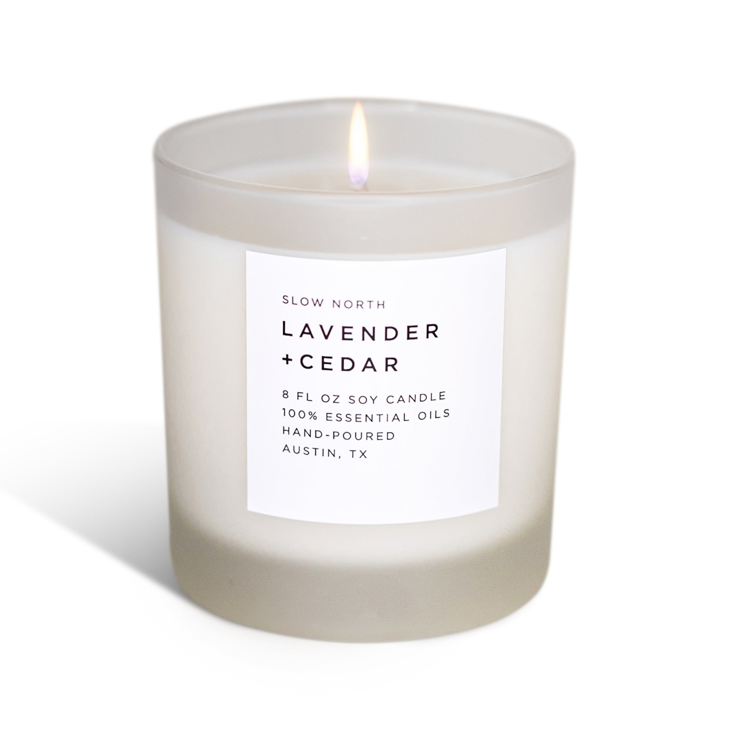 The Tranquil Chic Lavender + Cedar - Signature Candle- The Chica Chic Collection