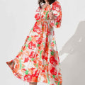 Bohemian Rose Chic Dress
