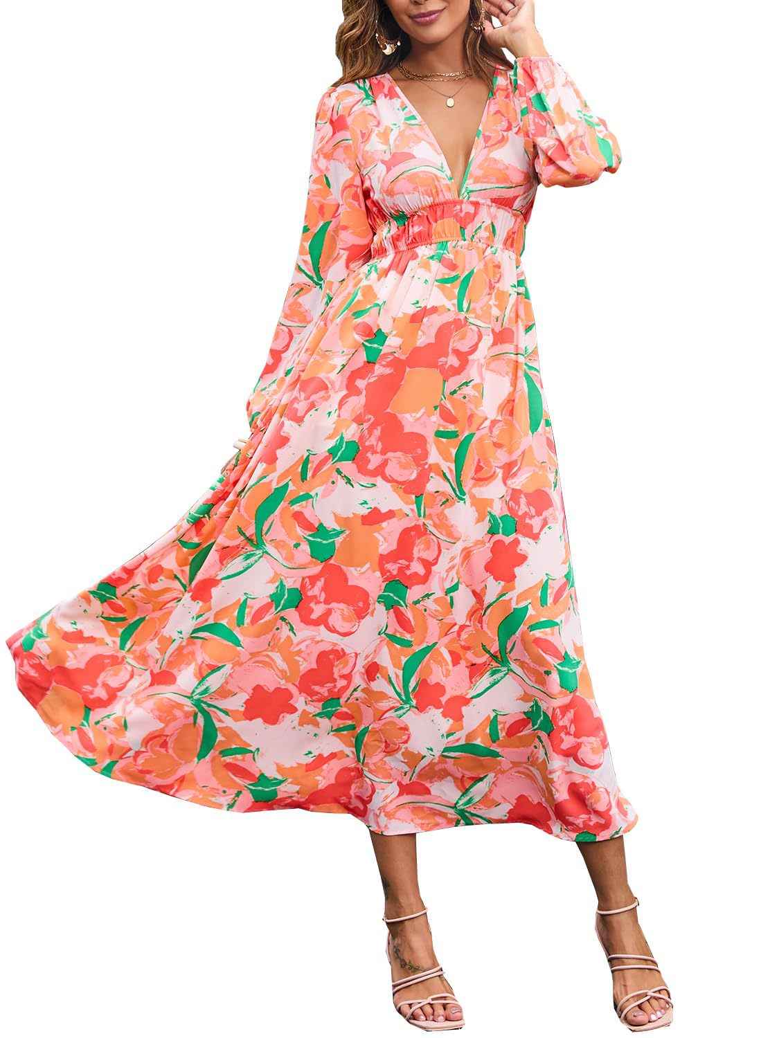 Bohemian Rose Chic Dress
