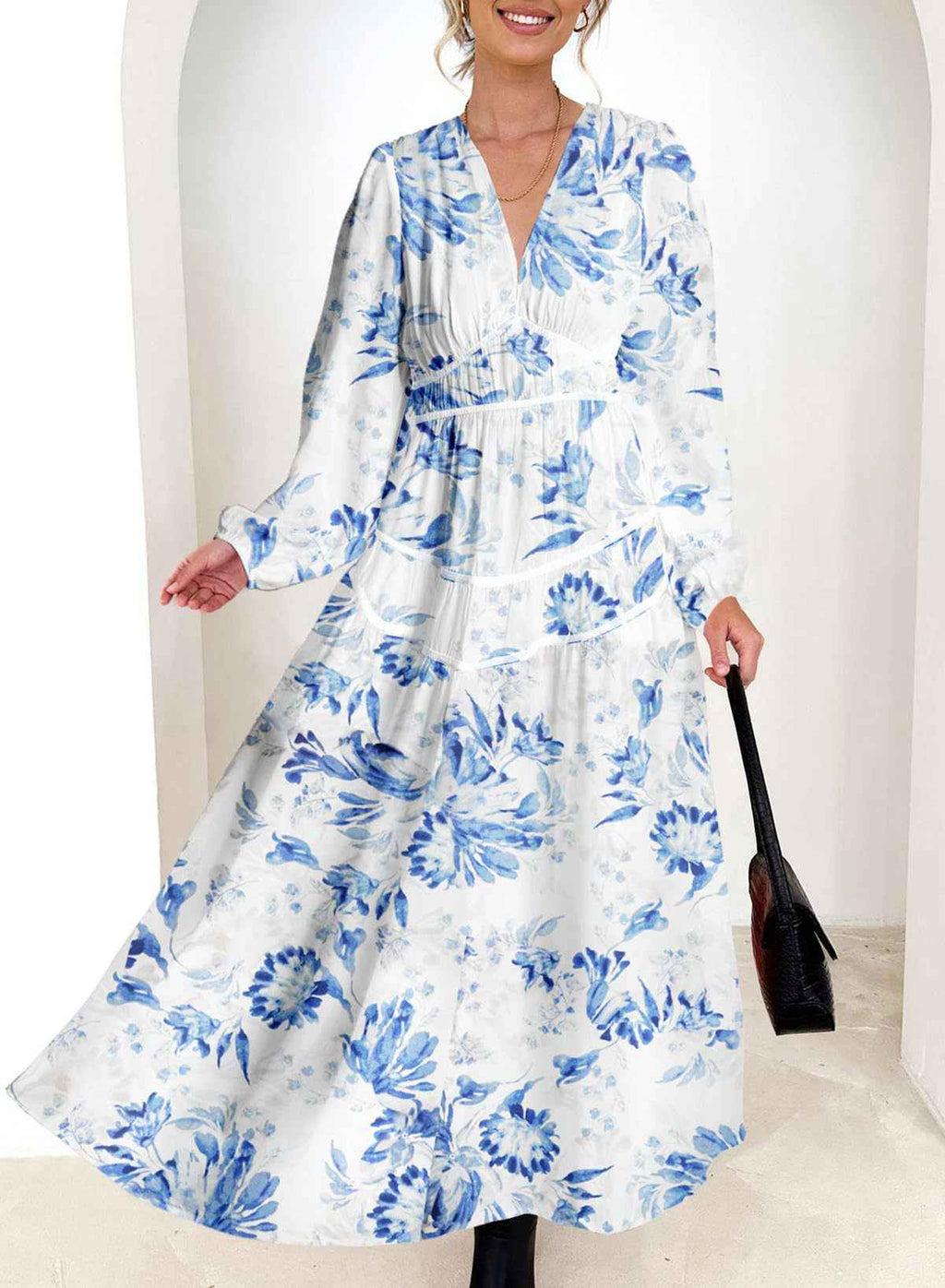 Bohemian Rose Chic Dress