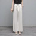 Valencia Luxe Pants — The Signature Flow Linen Collection