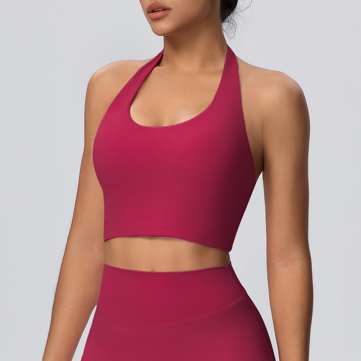 Glow & Unwind Sports Top- The Yoga Chic Collection