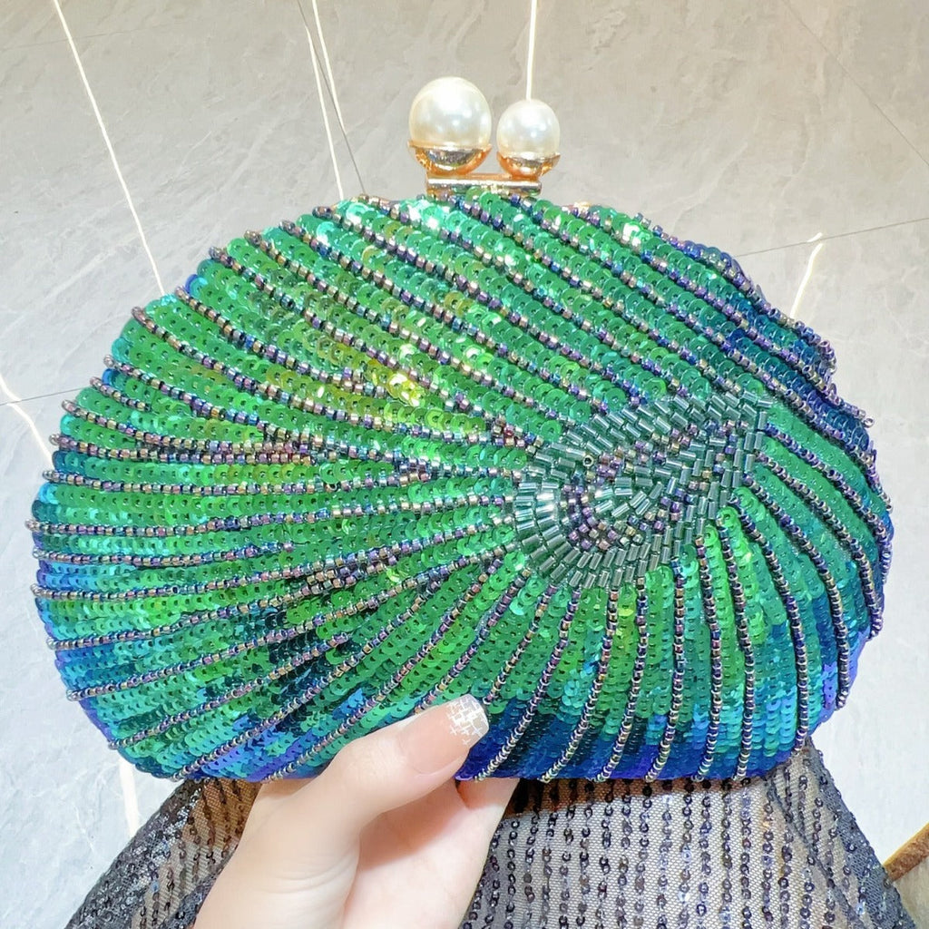 The Elegant Mermaid Retro Clutch