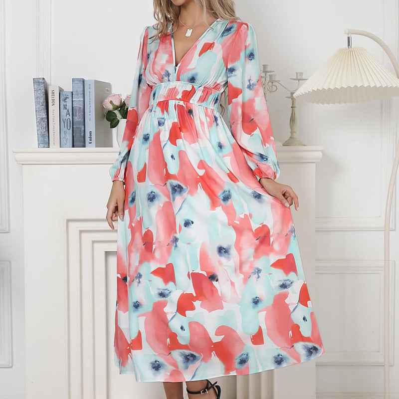 Bohemian Rose Chic Dress