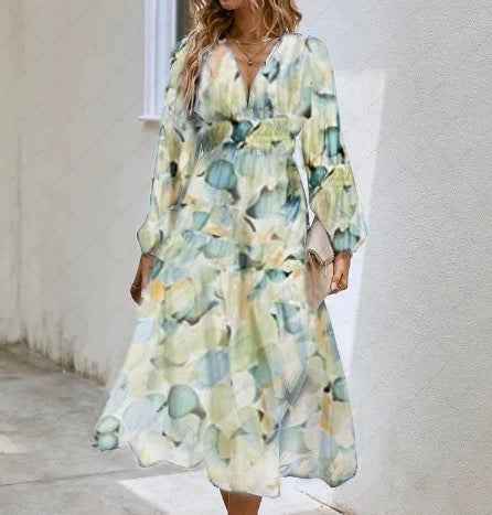 Bohemian Rose Chic Dress