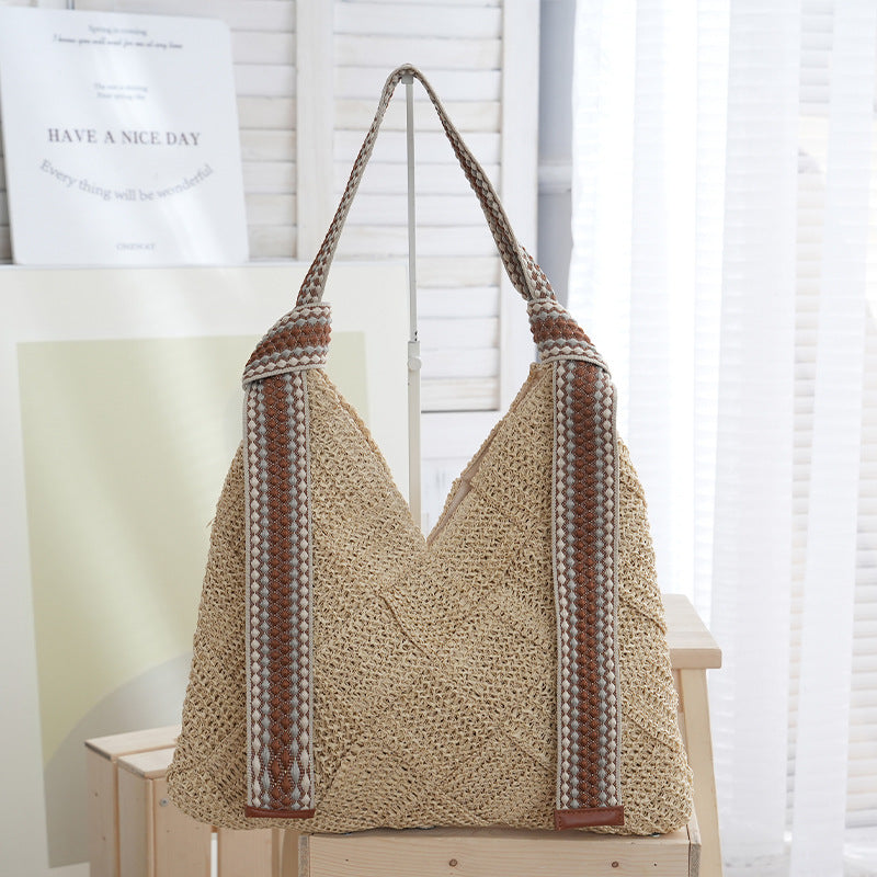 The Adriana Signature Woven Bag