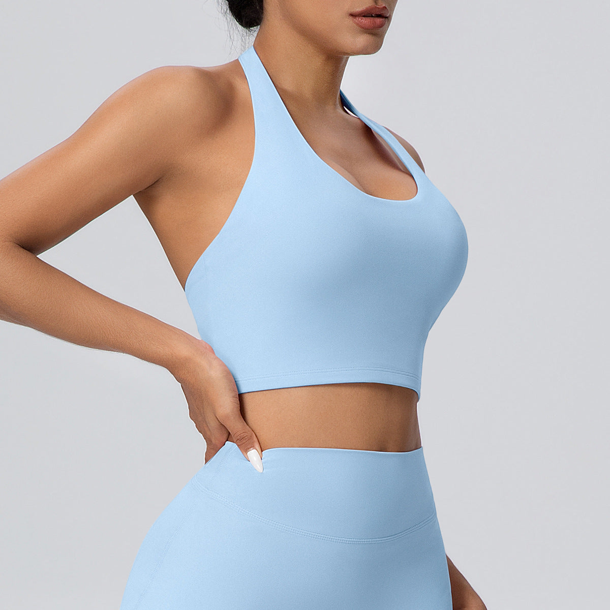 Glow & Unwind Sports Top- The Yoga Chic Collection