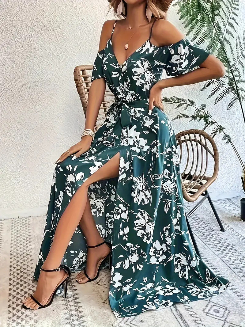 Everly Lace Floral Dress