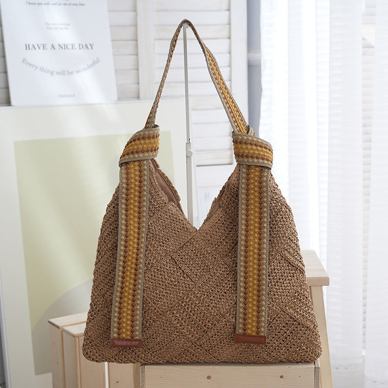 The Adriana Signature Woven Bag